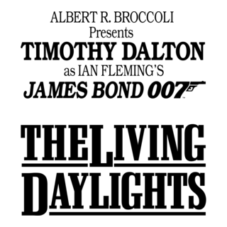 The Living Daylights Logo PNG Vector