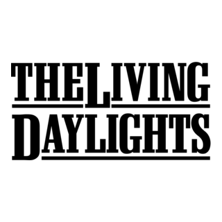 The Living Daylights Logo PNG Vector