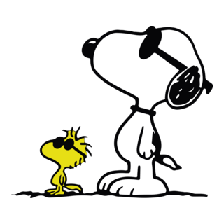 woodstock & snoopy Logo PNG Vector