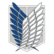 attack on titan legion flag Logo PNG Vector