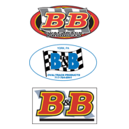B&B Oval Track Products Logo PNG Vector