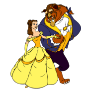 Beauty and the Beast Logo PNG Vector
