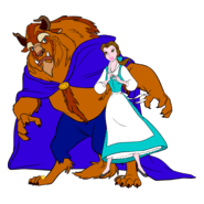 Beauty and the Beast Logo PNG Vector