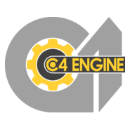 C4 Engine Logo PNG Vector