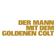 Der Mann mit dem goldenen Colt Logo PNG Vector