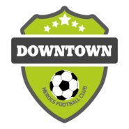 Downtown Heroes FC Logo PNG Vector