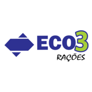 Eco 3 Rações Logo PNG Vector
