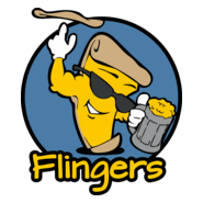 Flingers Pizza Pub Logo PNG Vector