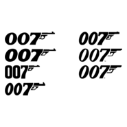 James Bond 007 - 007 Set Logo PNG Vector