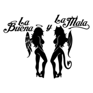 LA BUENA Y LA MALA Logo PNG Vector