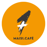 Mais 1 Café Logo PNG Vector