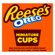 Reese's Oreo Miniature Cups 2025 Logo PNG Vector