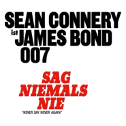 Sag niemals nie Logo PNG Vector