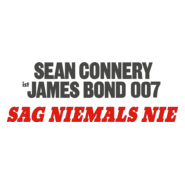 Sag niemals nie Logo PNG Vector