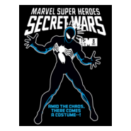 Secret Wars 8 Black Spider-Man Logo PNG Vector