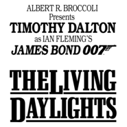 The Living Daylights Logo PNG Vector