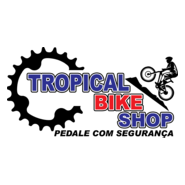 TROPICAL BIKE SHOP PEDALE COM SEGURANÇA Logo PNG Vector