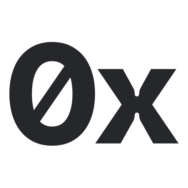 0x Logo PNG Vector