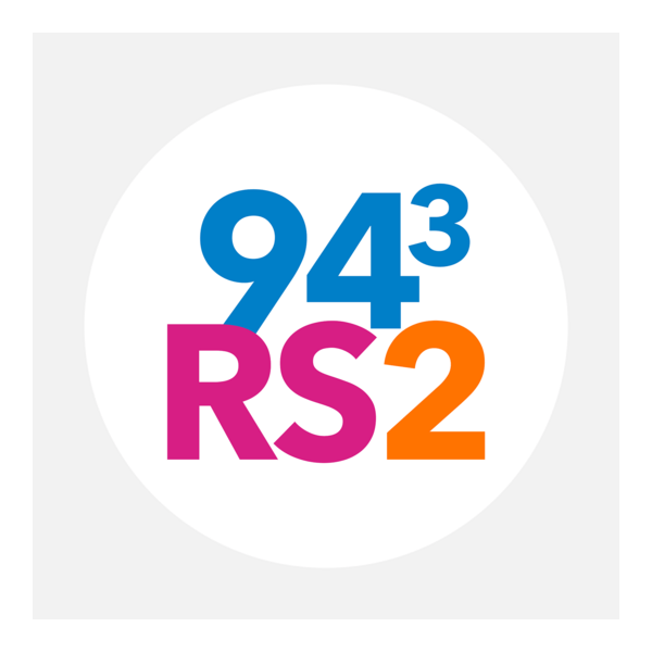 94,3 RS2 Logo PNG Vector