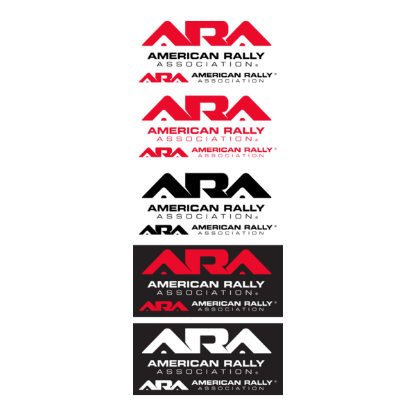 American Rally Association Logo PNG Vector
