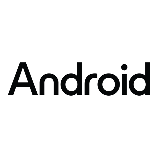 Android Text Logo PNG Vector