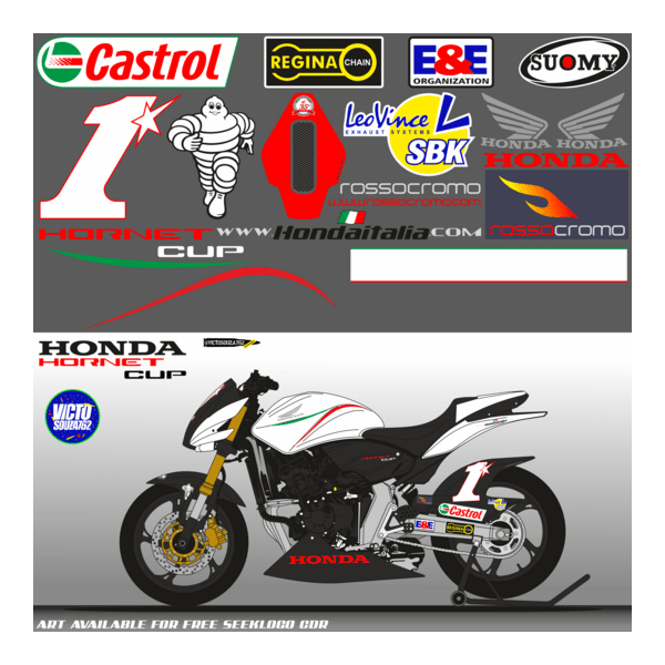 ARTE DECAL honda hornet cup cb600 Logo PNG Vector