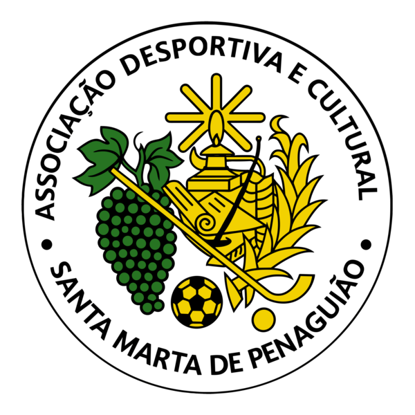Associação Desportiva E Cultural De Santa Marta De Logo PNG Vector