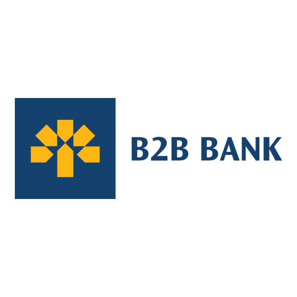B2B Bank Logo PNG Vector