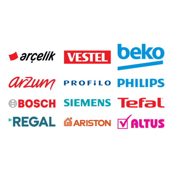 Beyaz Eşya - Arçelik - Vestel - Beko v.s Logo PNG Vector