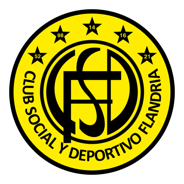 Club Social y Deportivo Flandria de Jaurégui Bueno Logo PNG Vector