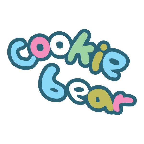 Cookie Bear Logo PNG Vector