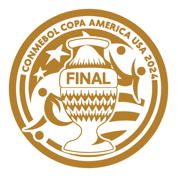 Copa América Usa 2024 Final Selección Logo PNG Vector