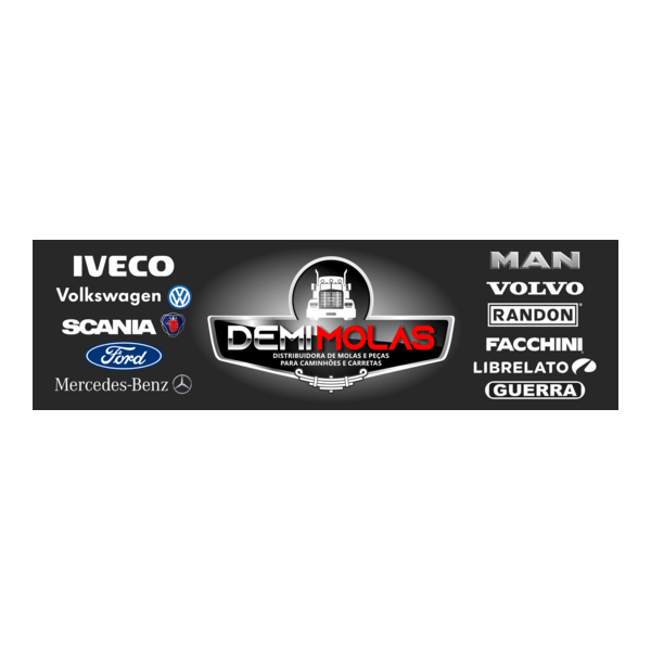 DEMI MOLAS E PEÇAS PARA CAMINHÃO E CARRETA TRUCK Logo PNG Vector