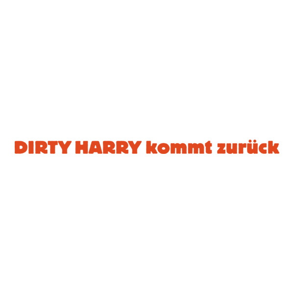 Dirty Harry kommt zurück Logo PNG Vector