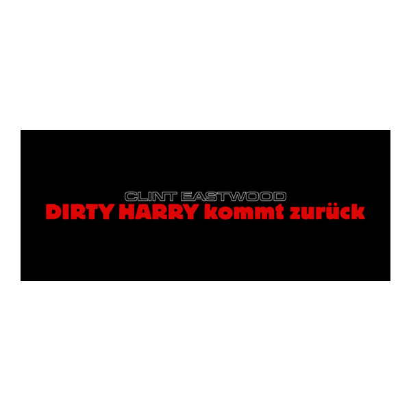 Dirty Harry kommt zurück Logo PNG Vector