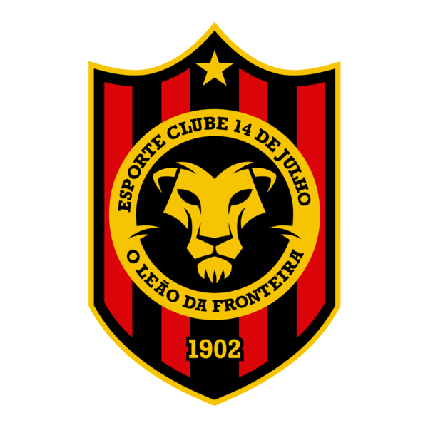 Esporte Clube 14 de Julho (Sant'Ana do Livramento) Logo PNG Vector