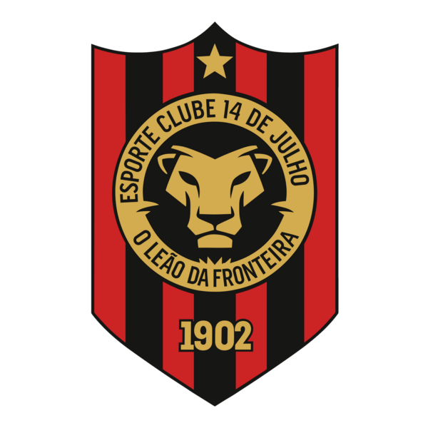 Esporte Clube 14 de Julho (Sant'Ana do Livramento) Logo PNG Vector
