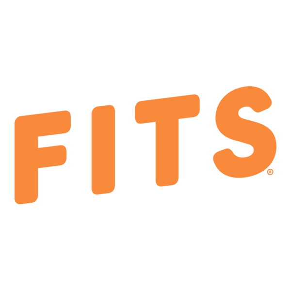 FITS Socks Text Logo PNG Vector