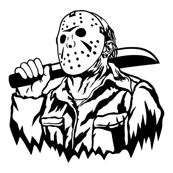 Friday the 13th: Jason Voorhees Logo PNG Vector