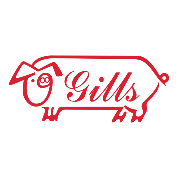Gills Meat Products Logo PNG Vector
