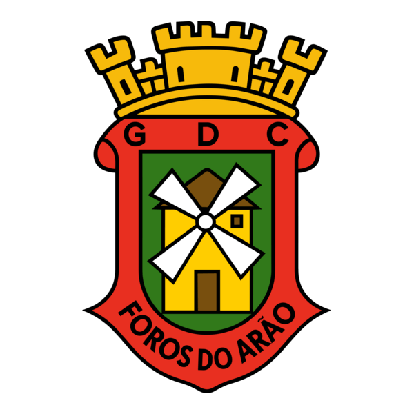 Grupo Desportivo e Cultural de Foros do Arrão Logo PNG Vector