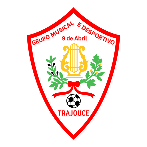 GRUPO MUSICAL E DESPORTIVO 9 DE ABRIL DE TRAJOUCE Logo PNG Vector