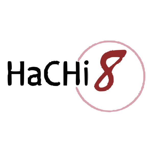 Hachi 8 Sushi Logo PNG Vector