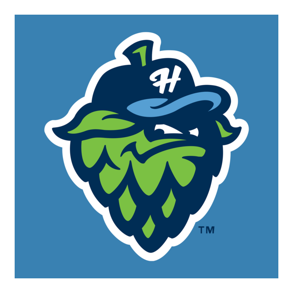 Hillsboro Hops Logo PNG Vector