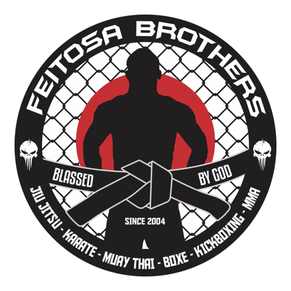 JIU JITSU KARATE MUAY THAI BOXE KICKBOXING MMA Logo PNG Vector