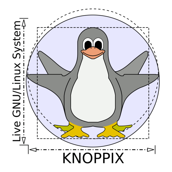 Knoppix Logo PNG Vector