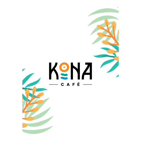 KONA CAFE Logo PNG Vector