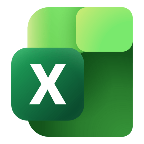 Microsoft Excel 2025 Logo PNG Vector