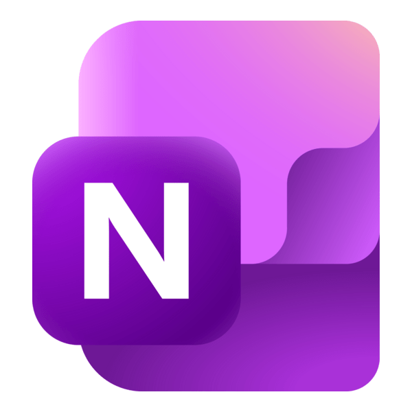 Microsoft OneNote 2025 Logo PNG Vector
