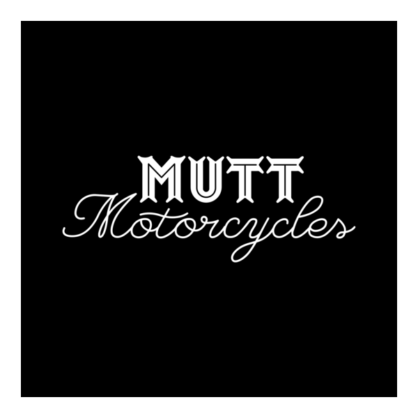 Mutt Motorcycles Logo PNG Vector
